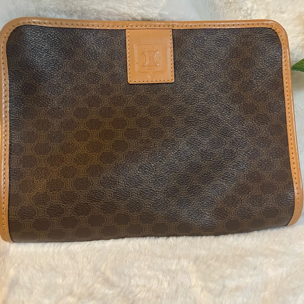 Brown and Tan Designer Men's Bag - Picture 2 of 7